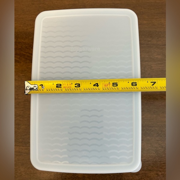 TUPPERWARE FRIDGESMART MEDIUM VENTED VEGGIE FRUIT KEEPER - Picture 13 of 14